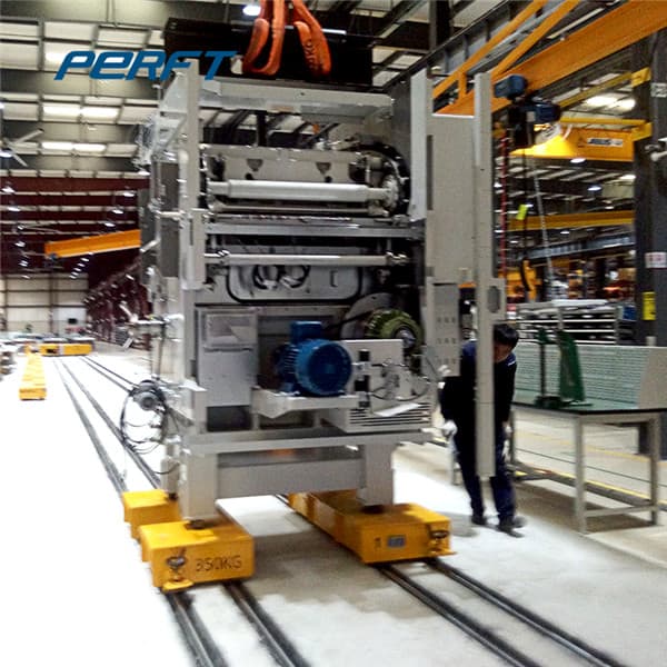 mold transfer cart for mechanical equipment workshop 75 tons